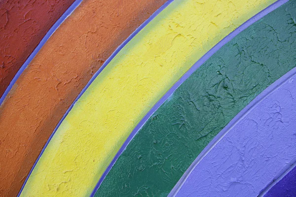 Textured rainbow — Stock Photo, Image