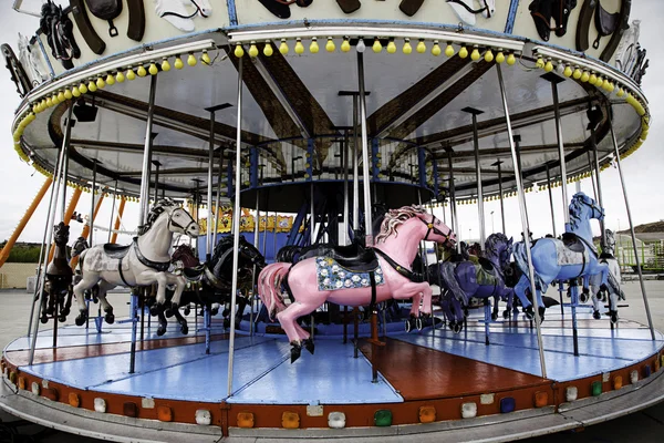 Horses at the fair — Stock Photo, Image