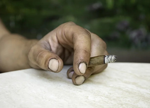 Smoker — Stock Photo, Image