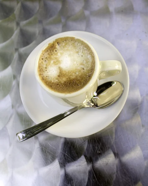 Coffee with milk — Stock Photo, Image