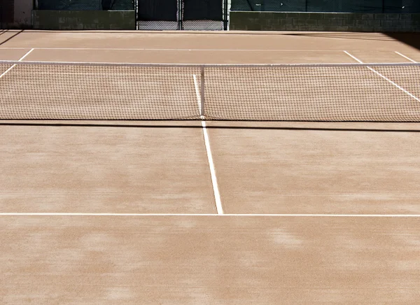 Orange Tennisplätze — Stockfoto