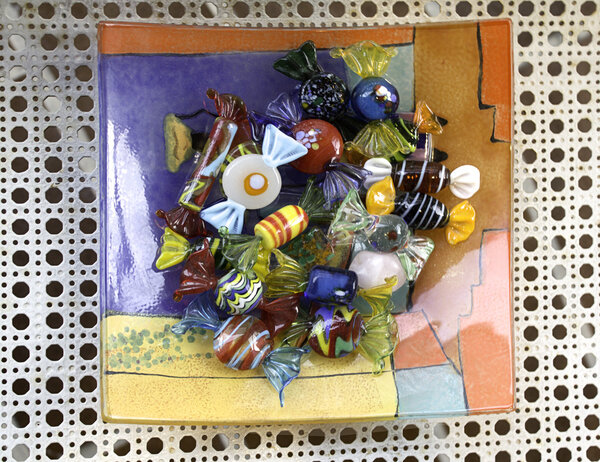 Glass candies