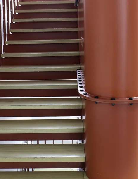 Red stairs — Stock Photo, Image