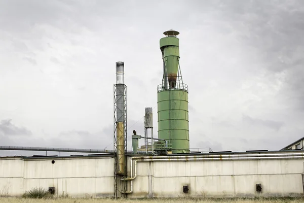 Průmyslová továrna — Stock fotografie