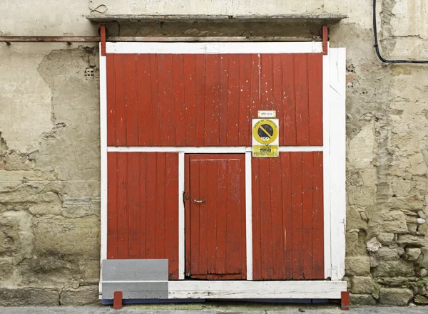 Garage door — Stock Photo, Image