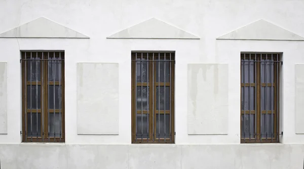Windows in housing — Stock Photo, Image