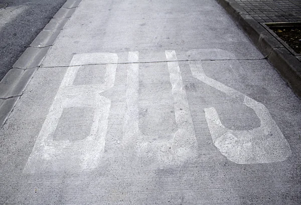 Fermata dell'autobus — Foto Stock