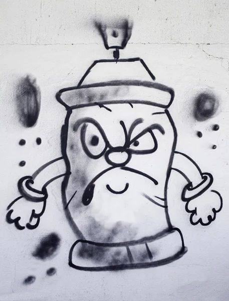 Graffiti spray paint — Stock Photo, Image