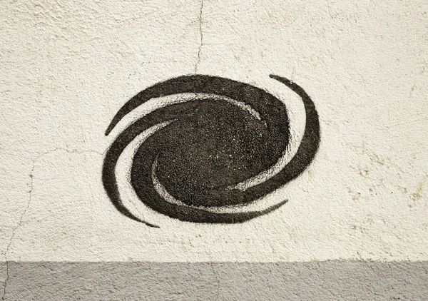 Symbol för spiral — Stockfoto