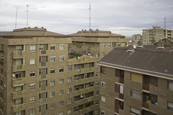 Telhados de edifícios — Fotografia de Stock