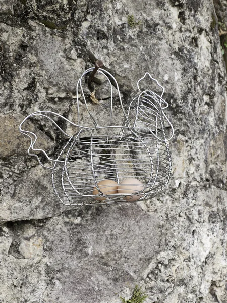 Metal chicken — Stock Photo, Image