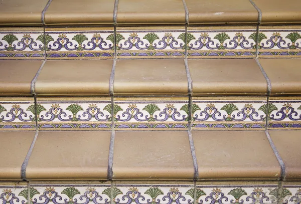 Stairs with tiles — Zdjęcie stockowe