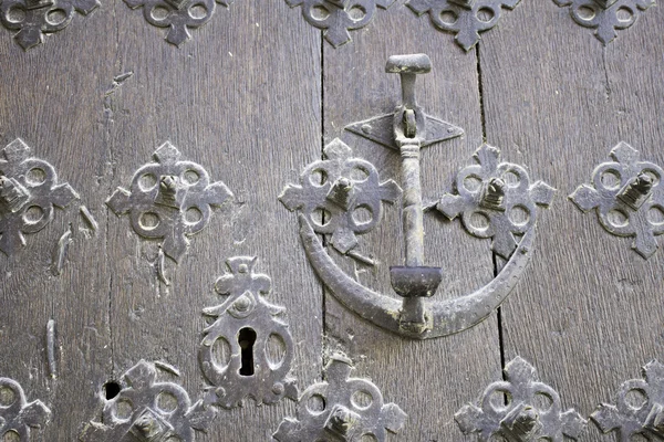Drzwi kotwica — Zdjęcie stockowe