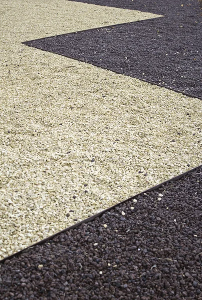 Stone floor decorated — Stock Photo, Image