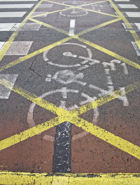 Espaços de bicicleta — Fotografia de Stock