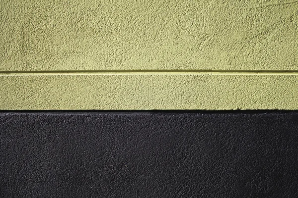 Pared negra y amarilla — Foto de Stock