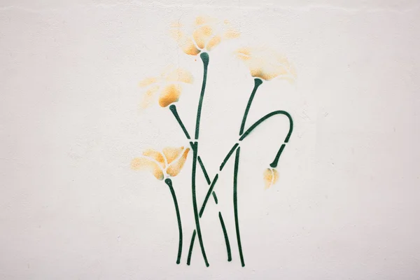 Abstrakt blommor — Stockfoto