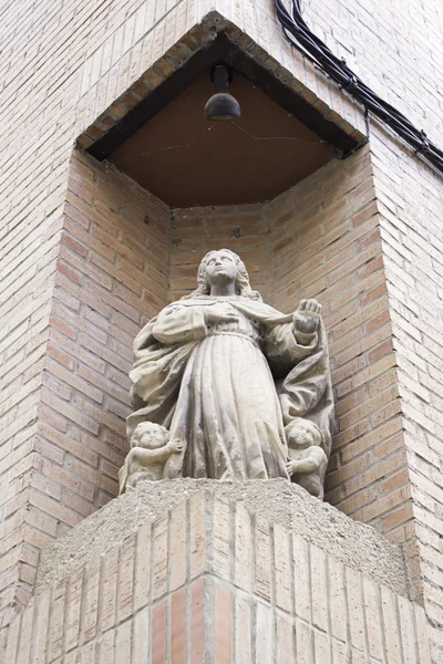 Sculptuur van Heilige — Stockfoto