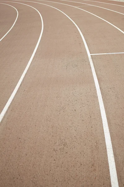 Athletics track and sports Stock Image