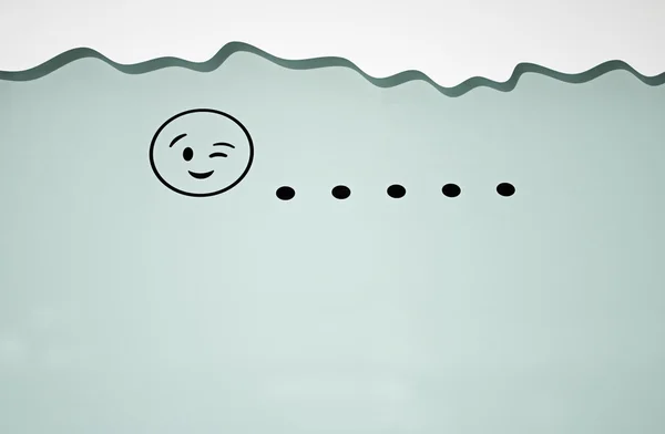 Winking Face — Stock Image Winking Face Stock Picture