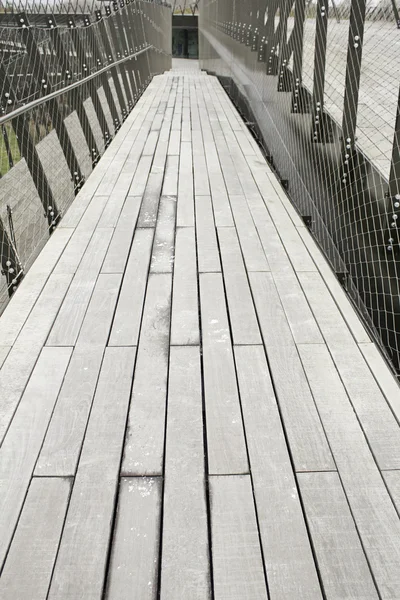 Wooden bridge — Stock Photo, Image