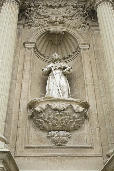 Saint on stone — Stock Photo, Image