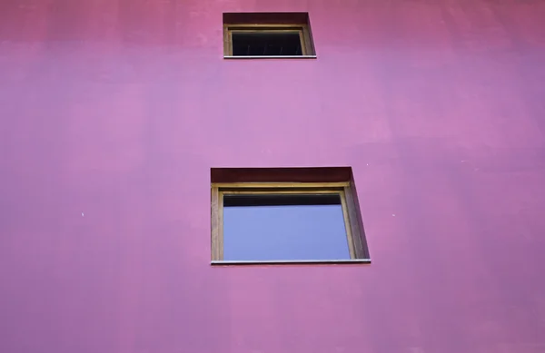 Pink facade — Stock Photo, Image