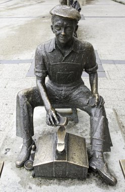 Temizlik işçisi çizmeler