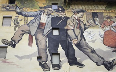 Polis sarhoş ile