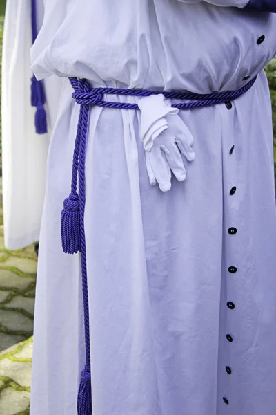 Katolska pilgrim enhetliga — Stockfoto