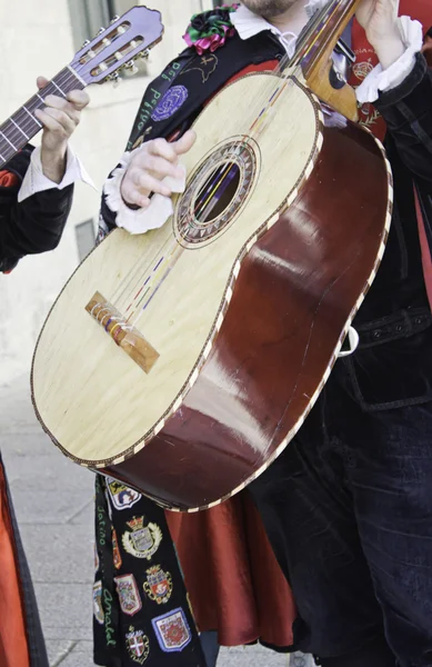 ギターを持つ音楽家 — ストック写真