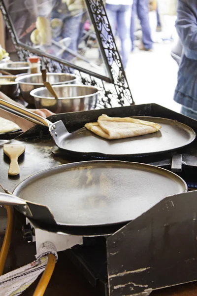 Chef frying pan — Stock Photo, Image