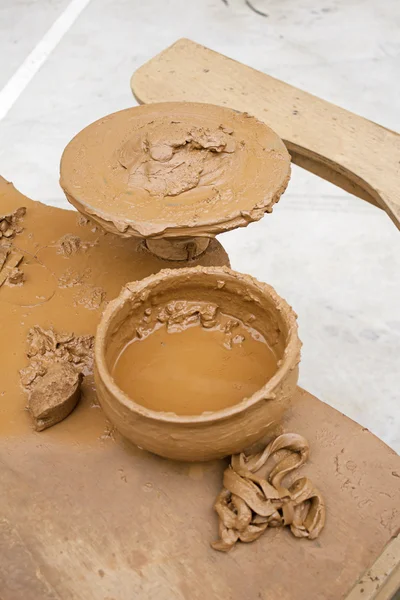 Argila e cerâmica — Fotografia de Stock