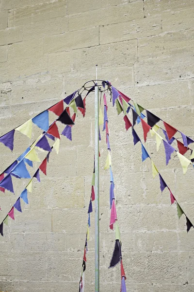 Medieval Pennants — Stock Photo, Image