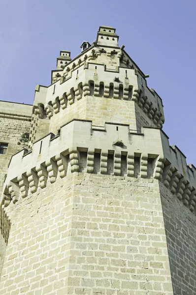 Towers in castle — Stock Photo, Image