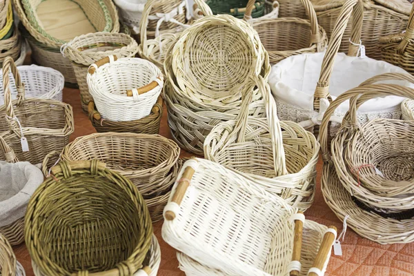 Handcrafted Baskets — Stock Photo, Image