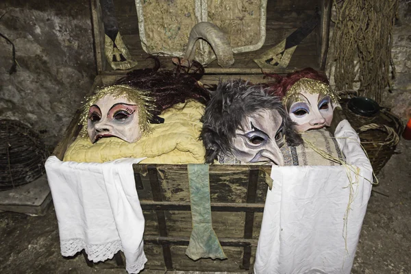 Tiyatro maskeleri — Stok fotoğraf