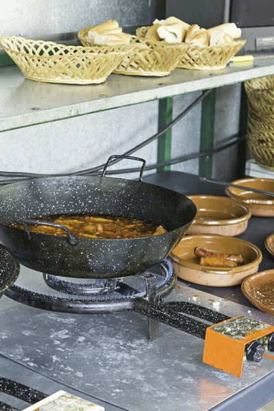 Restaurant cooking — Stock Photo, Image