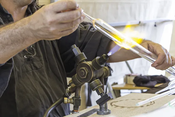 Glass Worker — Stock Photo, Image