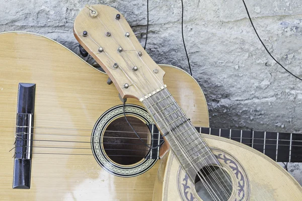 Guitarras em concerto — Fotografia de Stock