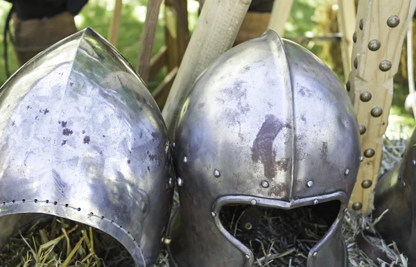 Armure de guerre médiévale — Photo