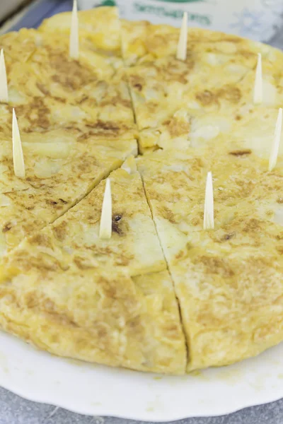 Spanish Potato omelette — Stock Photo, Image