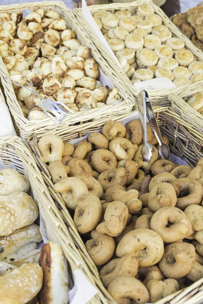 Gebäck und Donuts — Stockfoto