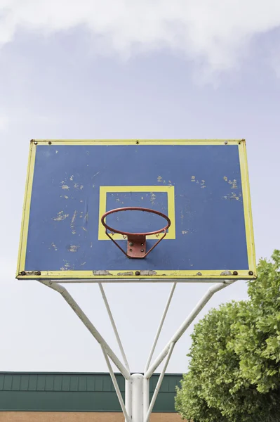 体育篮球架 — 图库照片