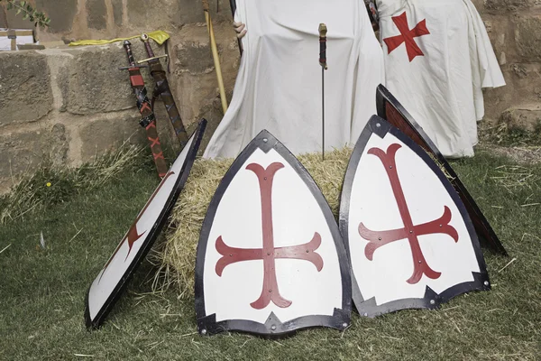 Cavalieri Templari — Foto Stock