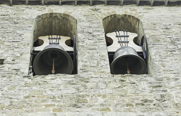 Campanile romanico — Foto Stock