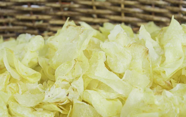 Patatas fritas saladas — Foto de Stock