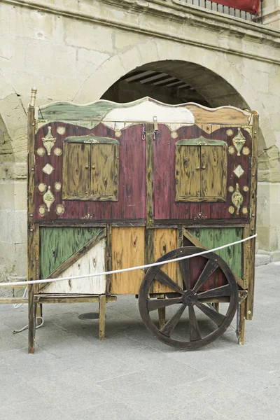 Drewniany wagon — Zdjęcie stockowe