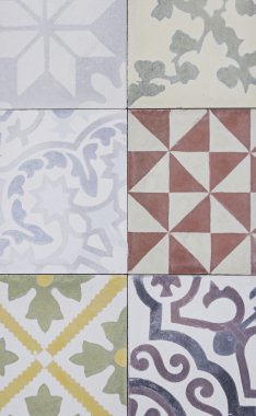 Mozaik çini boyalı