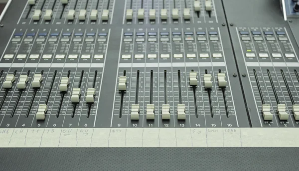 Mixing Desk — Stock Photo, Image